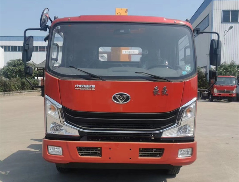 國(guó)六重汽豪曼货箱4.05米小黄牌随车吊