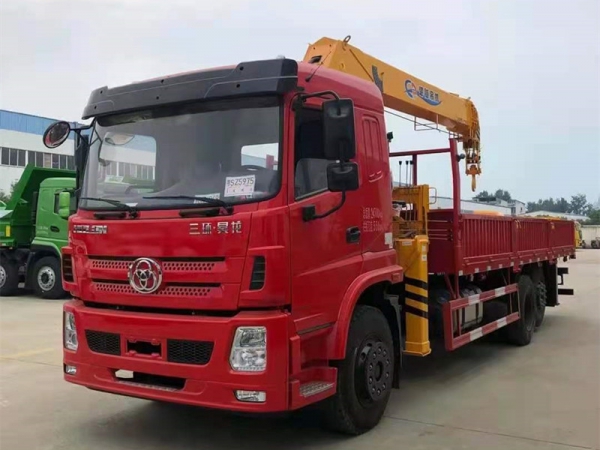 國(guó)六三环昊龙提升桥楚随12吨吊机